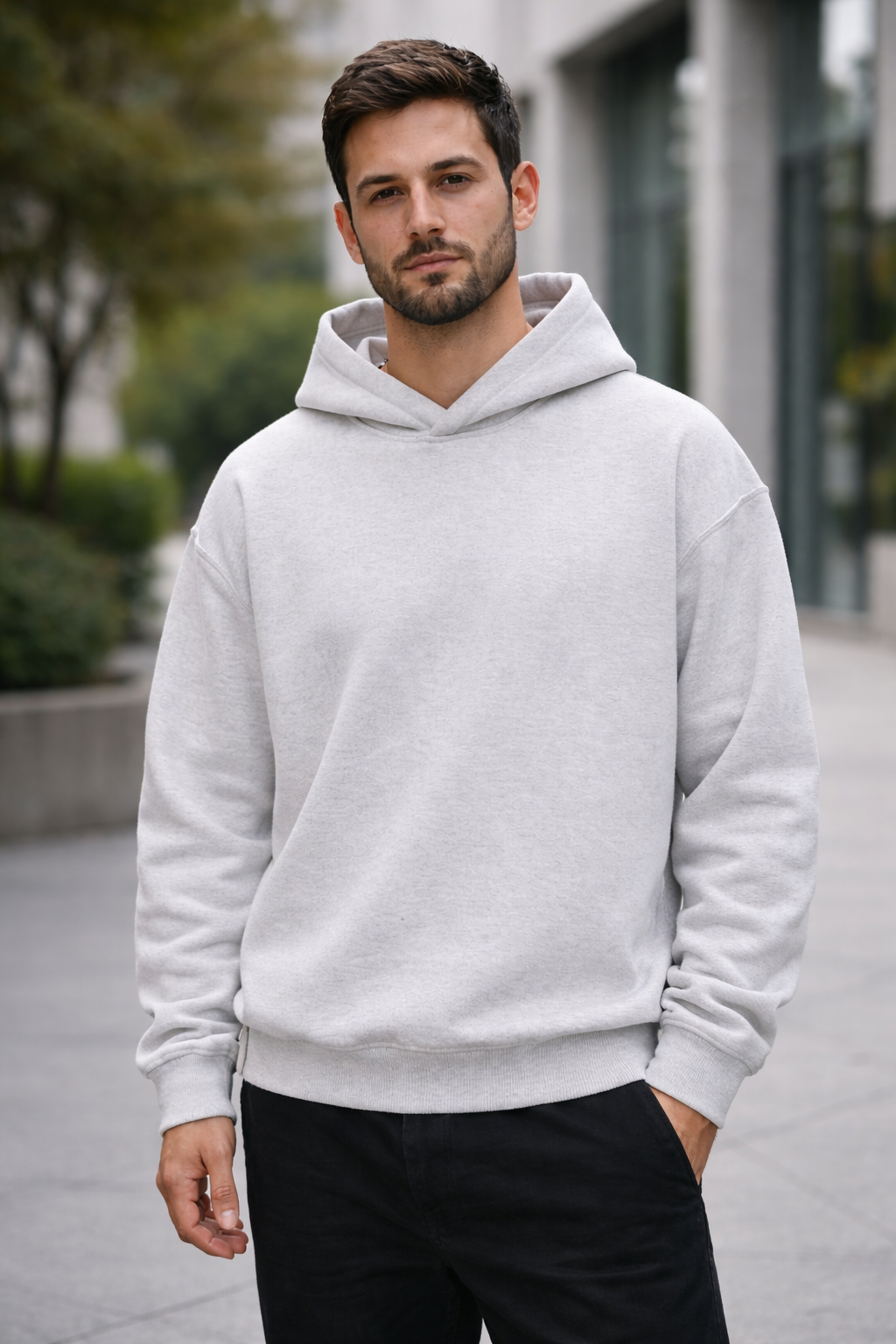 BUNDLE 5 HOODIES PREMIUM HUESO 500GSM