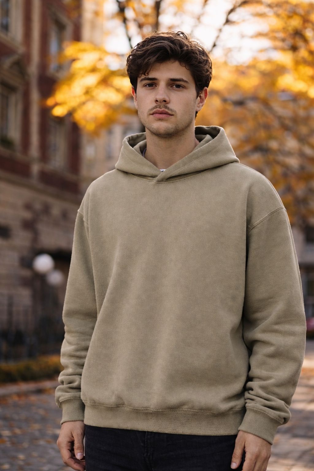 BUNDLE 5 HOODIES PREMIUM TAUPE 500GSM