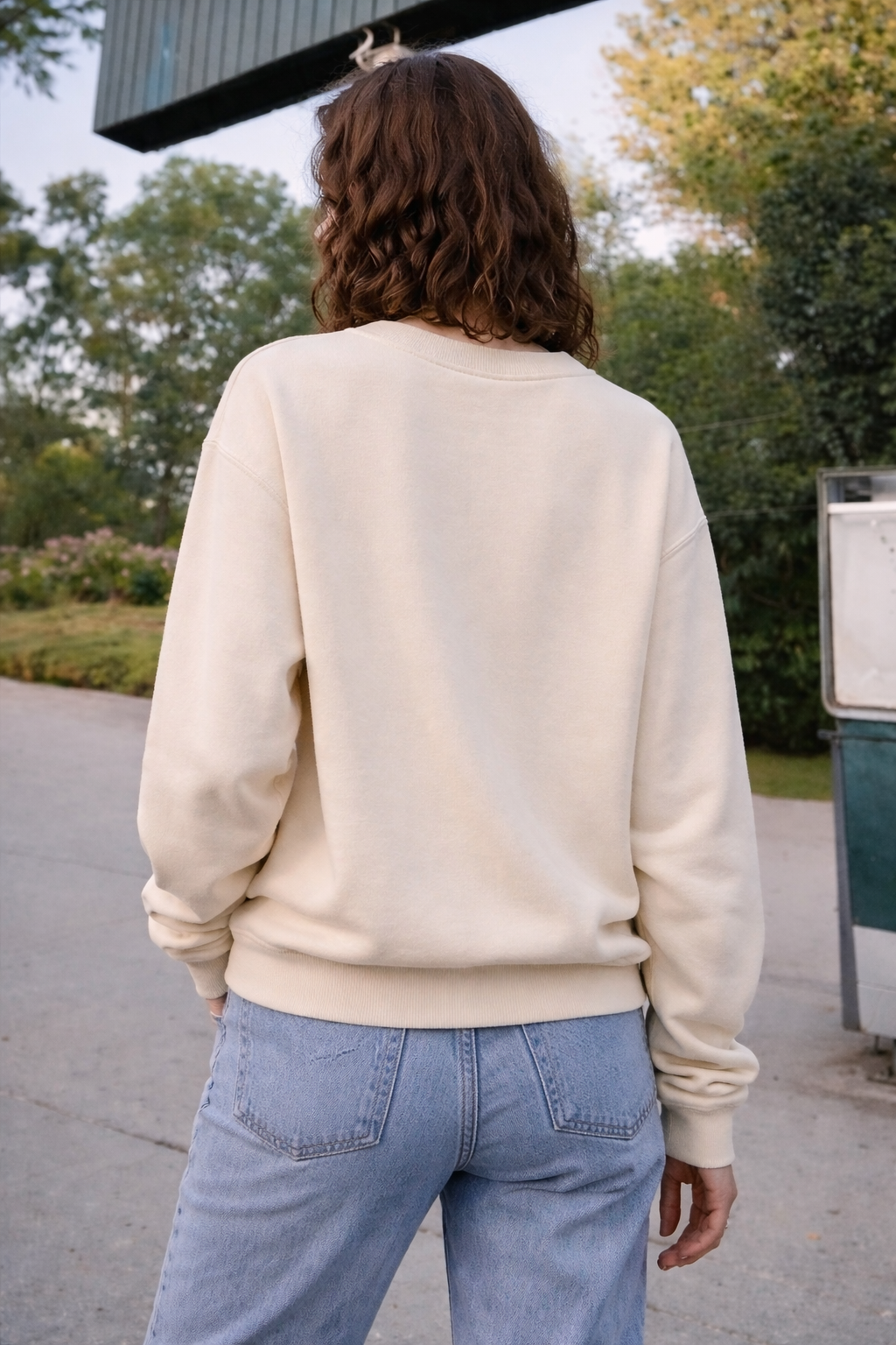 BUNDLE 5 SUDADERAS CREWNECK VAINILLA 330GSM